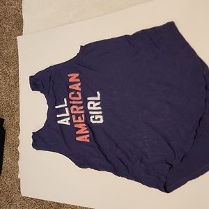 All American Girl Muscle Tank Size S